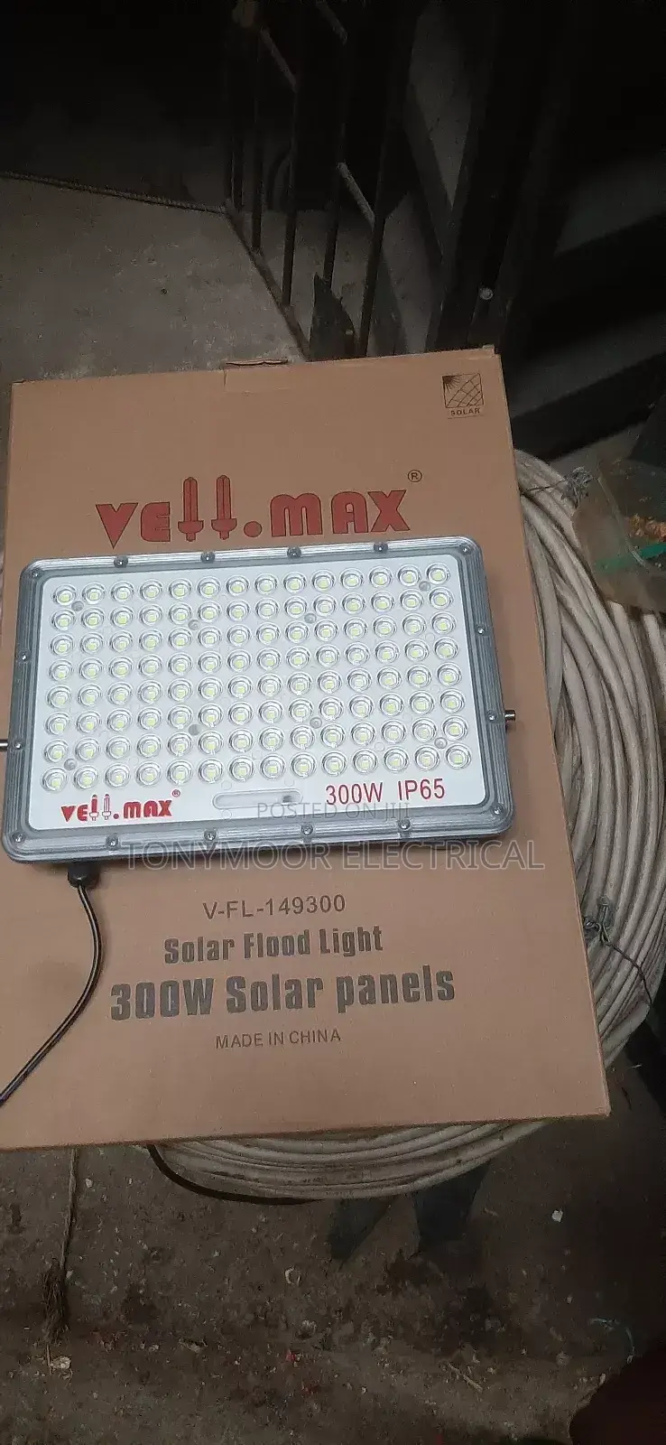 300W Flood Solar Light Vellmax
