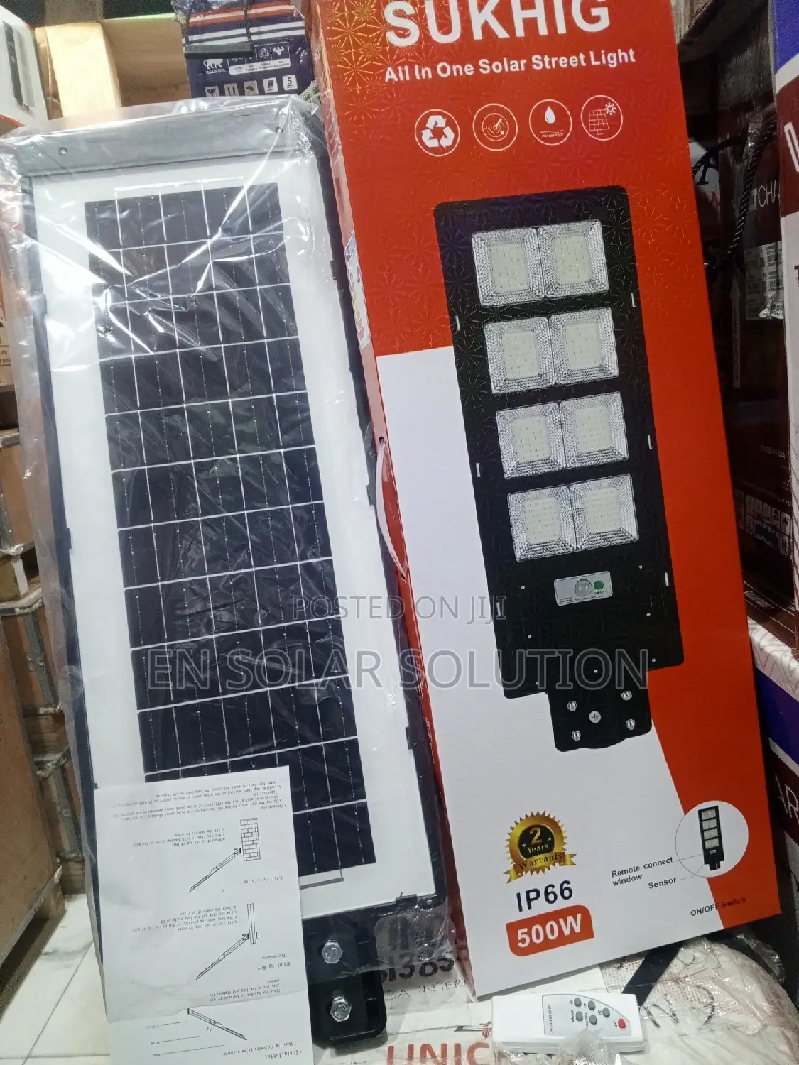 500 Watts Solar Lights Available Now