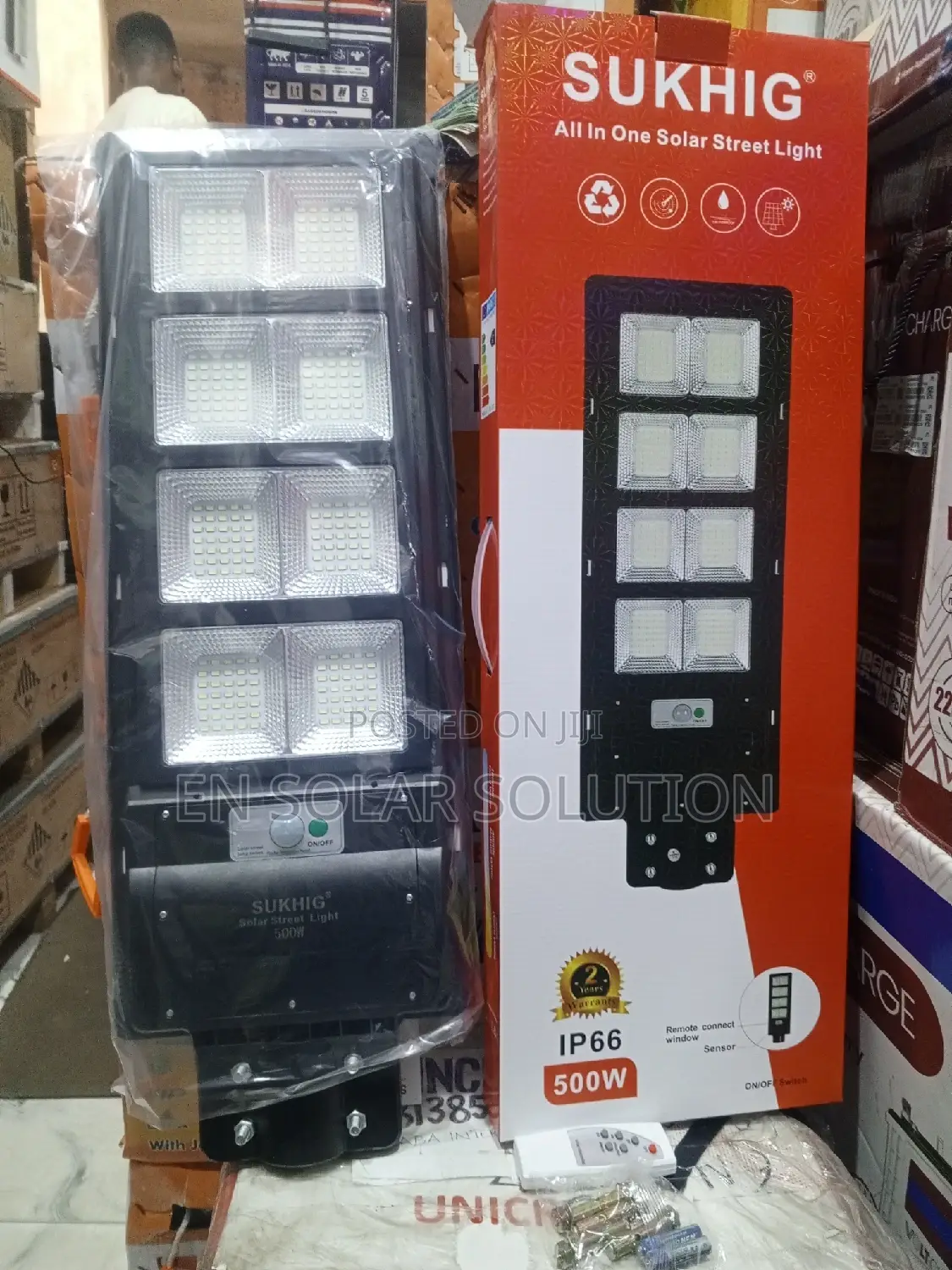 500 Watts Solar Lights Available Now