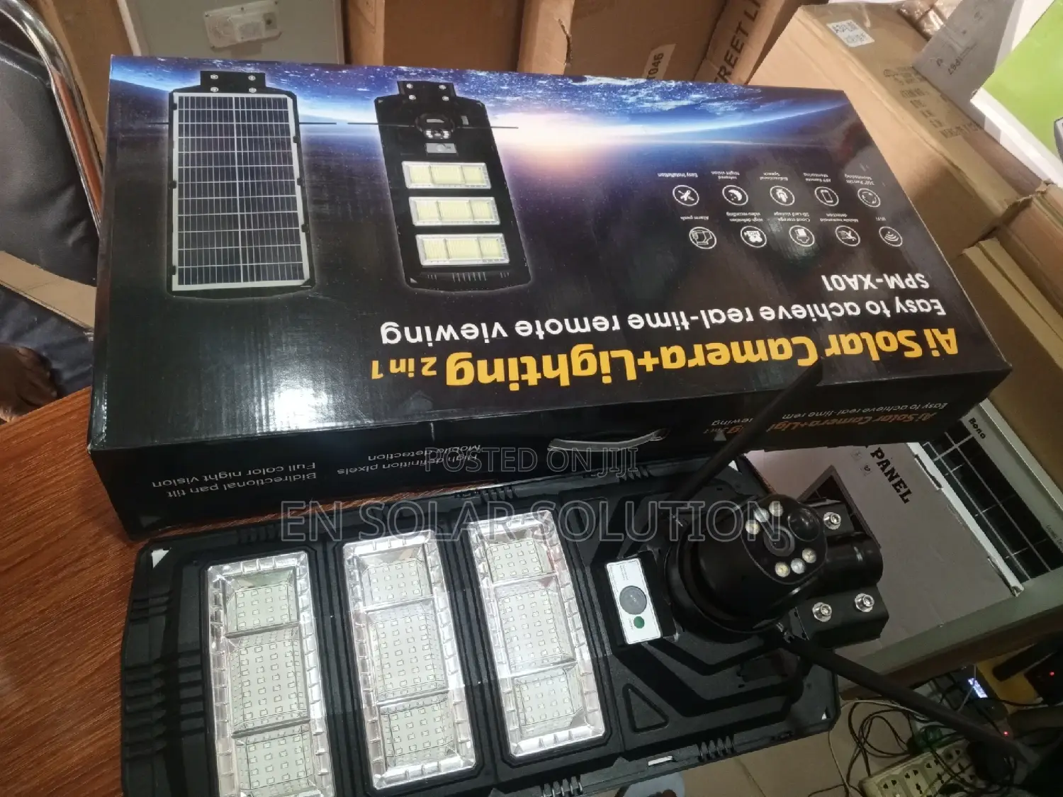 4500 Watts Solar Street Lights With Camera Available Now