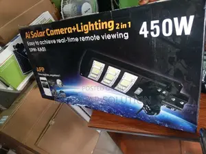 4500 Watts Solar Street Lights With Camera Available Now