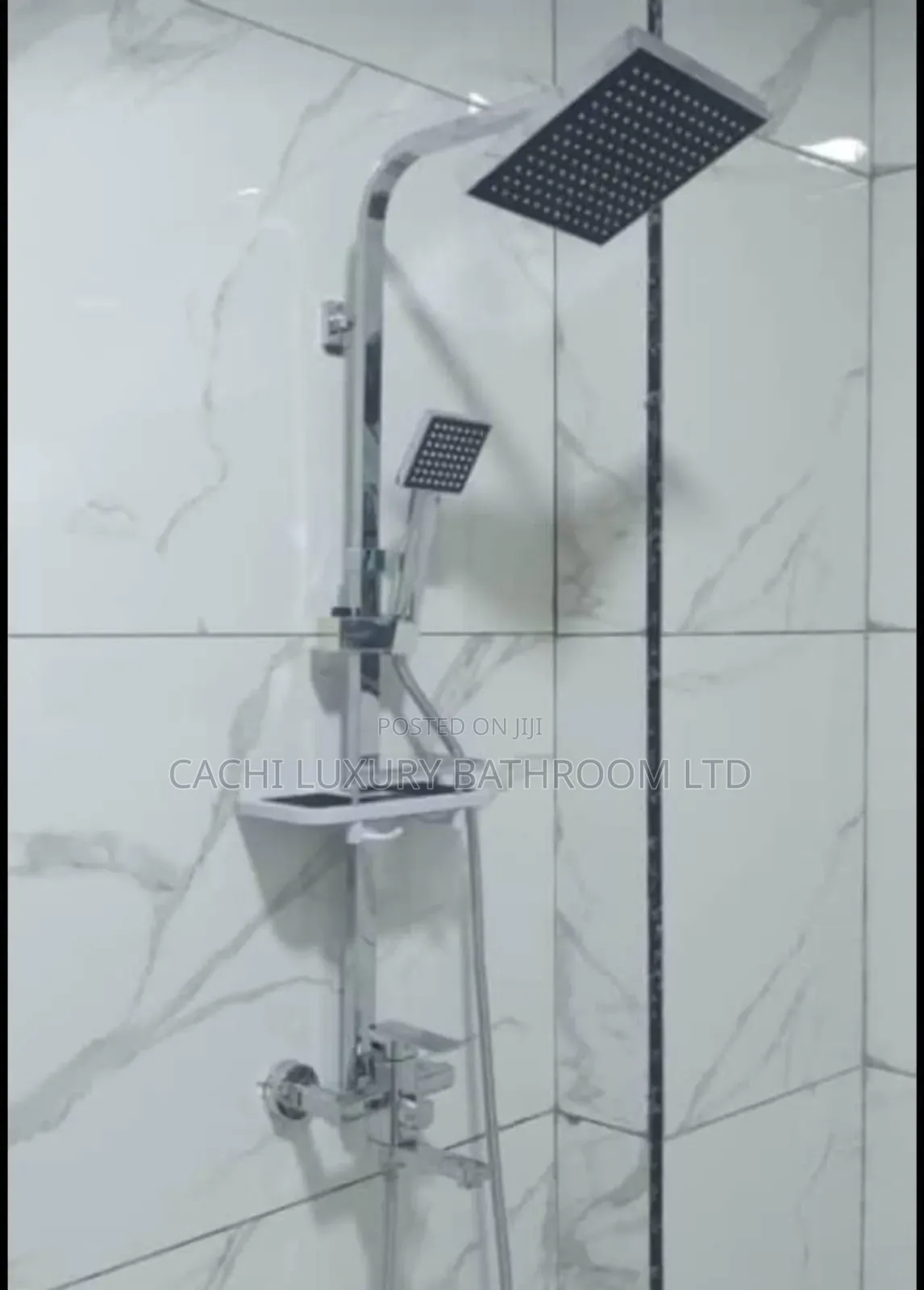Executive Square Shower Set