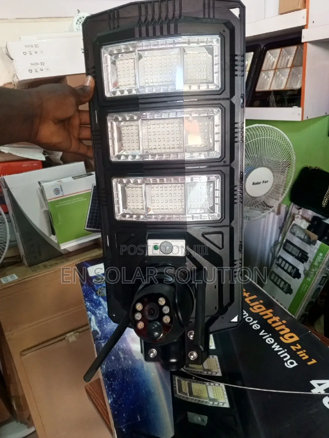 4500 Watts Solar Street Lights With Camera Available Now
