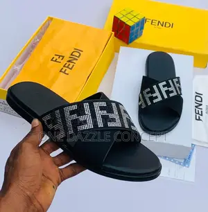 Men Leather Slippers