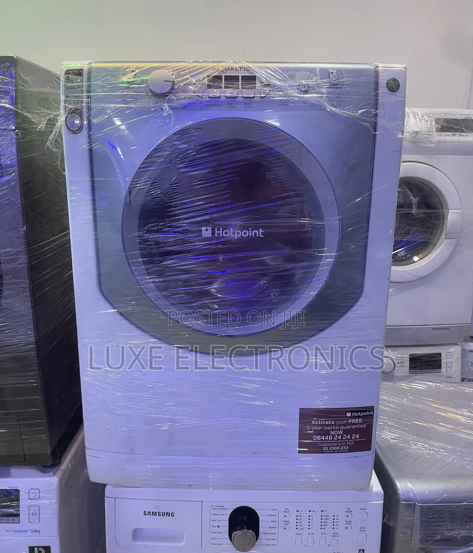 9kg HOTPOINT Inverter Front Loader Washing Machine