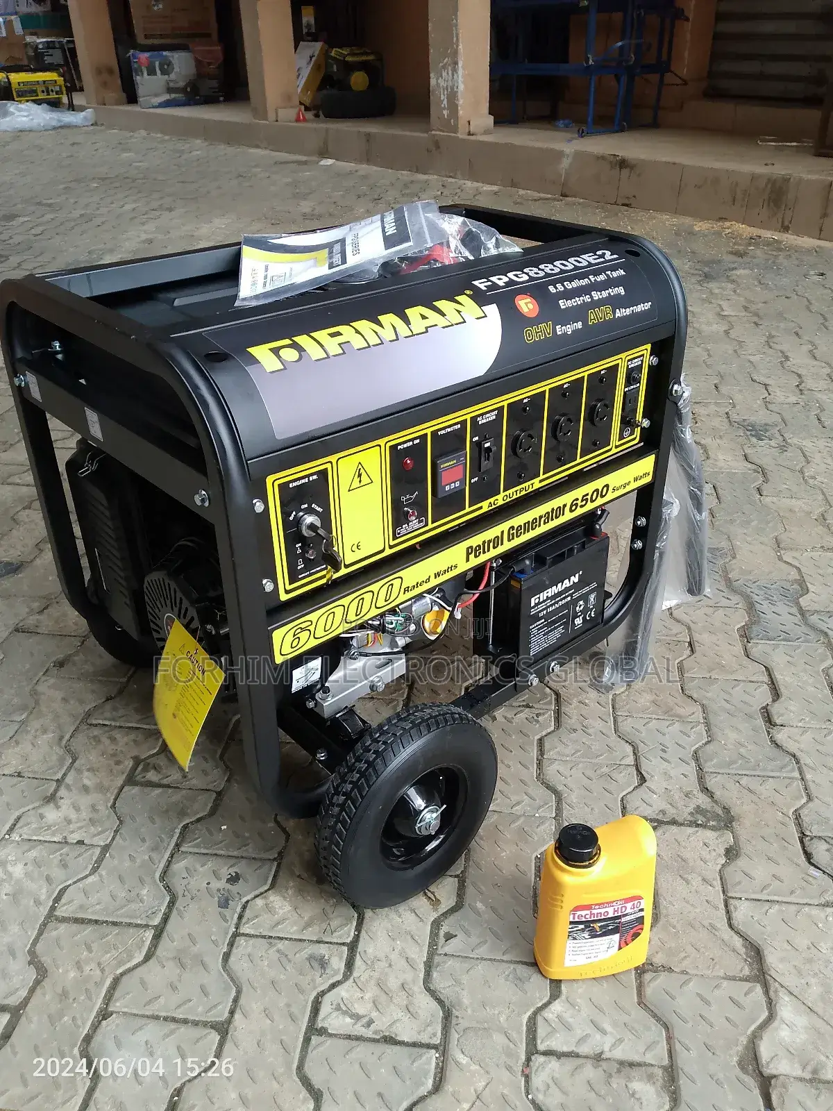 Firman 6.5kva Automatic Gen.