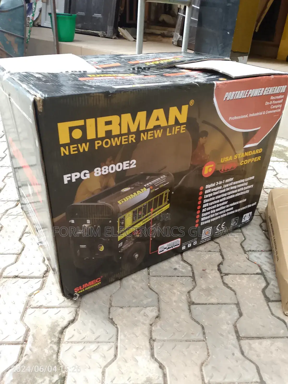 Firman 6.5kva Automatic Gen.
