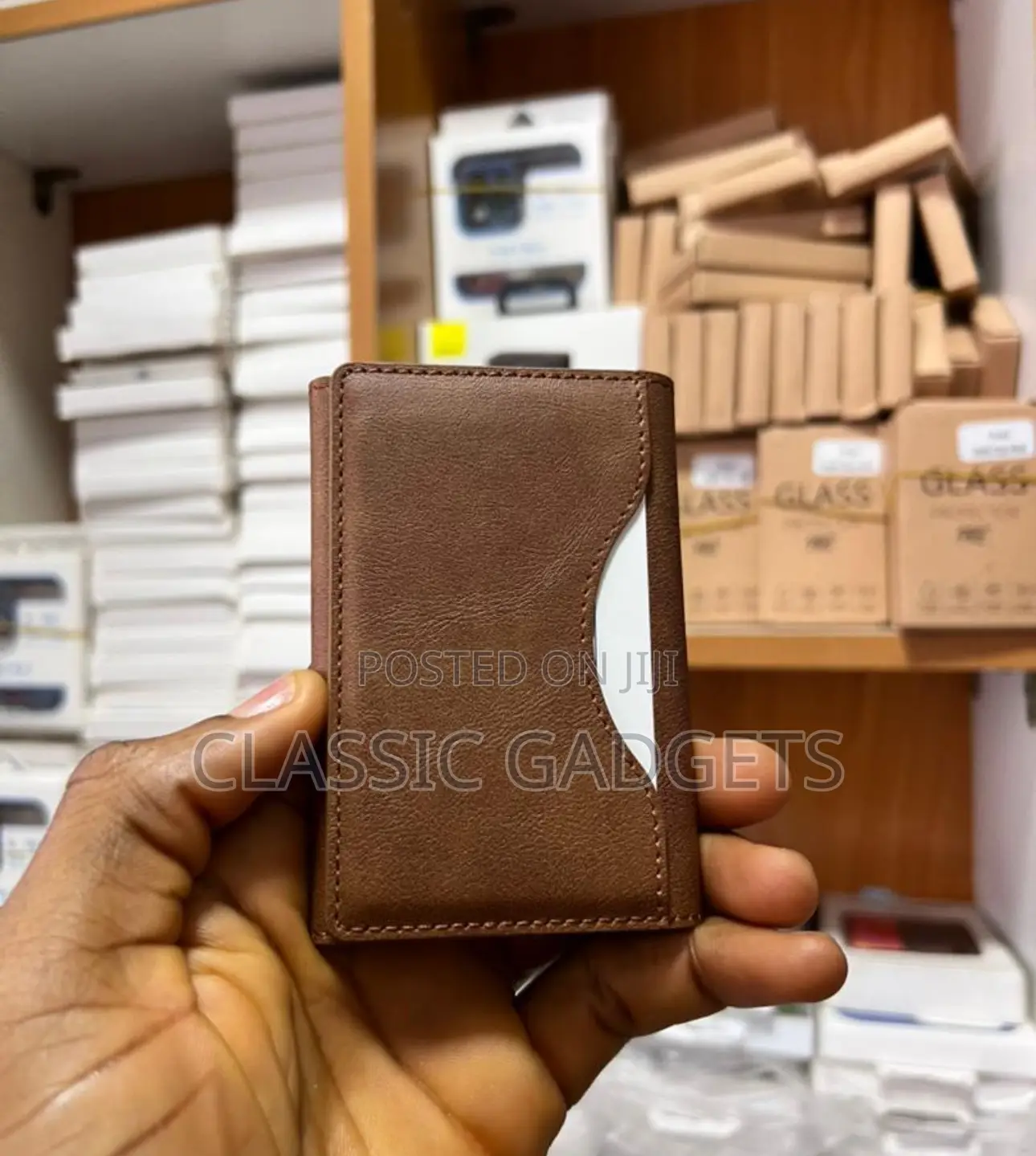 Luxury Leather Magsafe Magnetic Wallet for iPhone 16pro Max