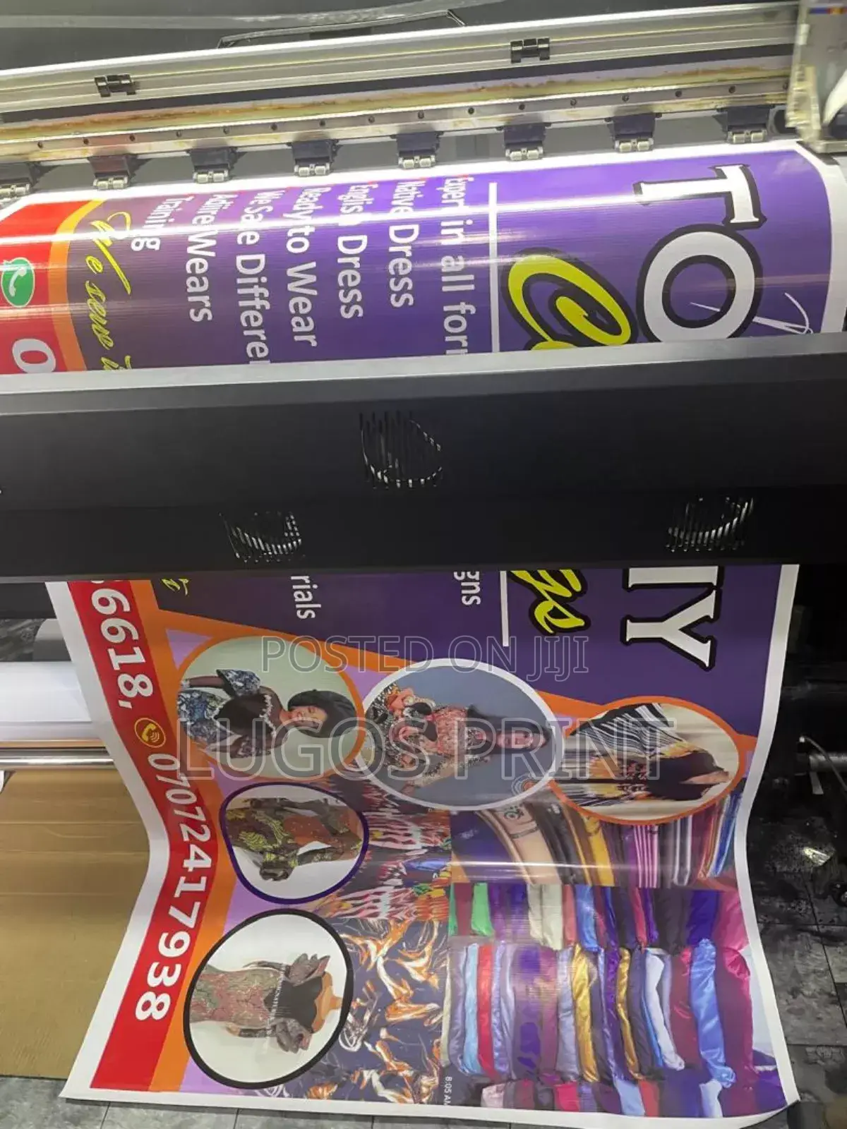 Clean and Sharp Flex Sticker Printing