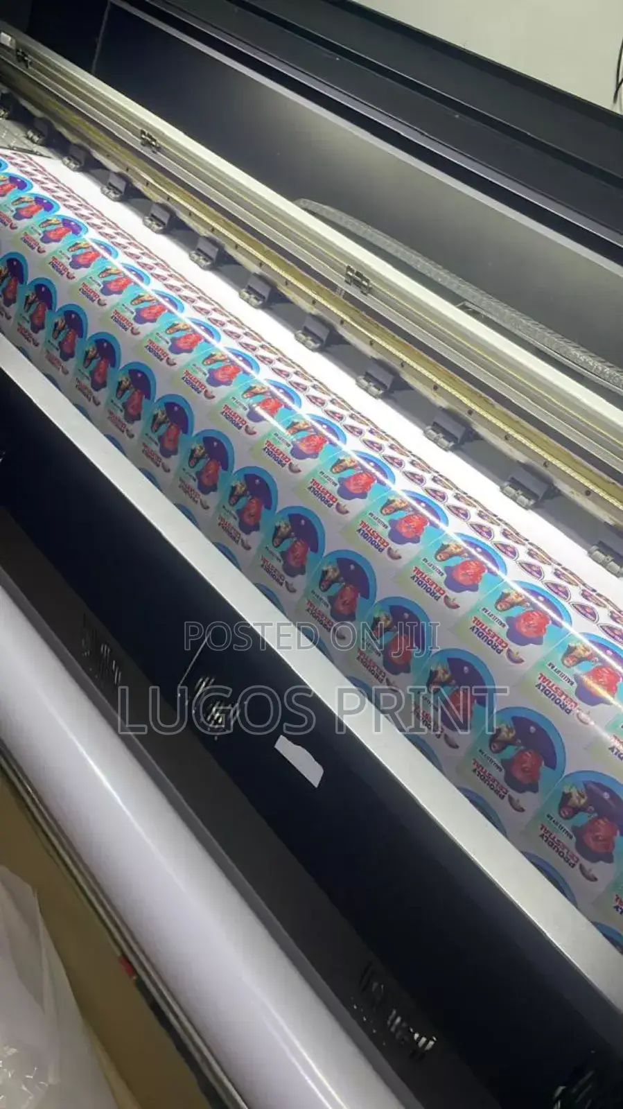 Clean and Sharp Flex Sticker Printing