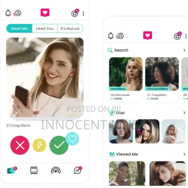 Dating and Match Making Website Design