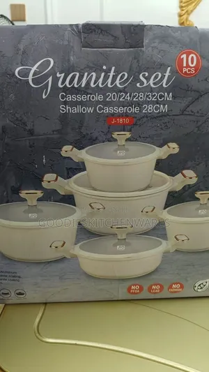 10 PCS Gio Granite Pot