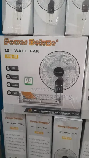 Photo - Power Deluxe 18inches Heavy Breeze Wall Fan