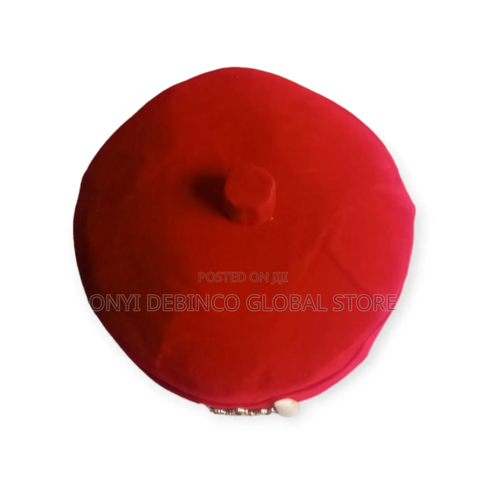 Royal Traditional King Igwe Red Cap and Ozo Cap