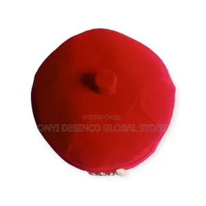 Royal Traditional King Igwe Red Cap and Ozo Cap