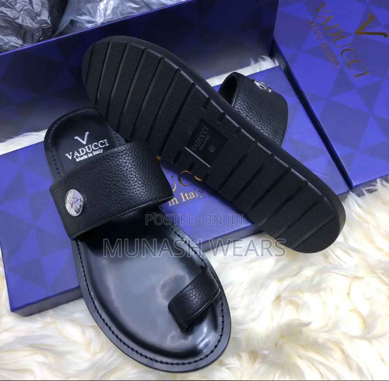Italian Leather Slipers