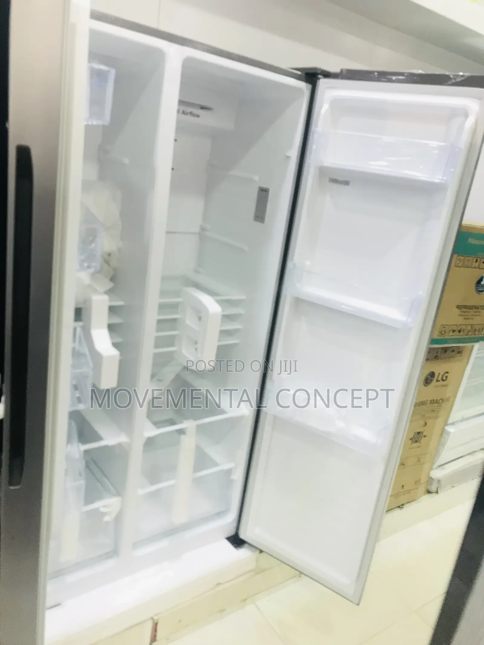 Hisense Side by Side 514litres Refrigerator