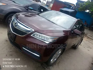 Acura MDX 2015 Red