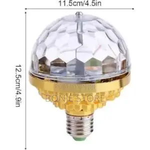 Rotational Disco Bulb With Lamp Holder