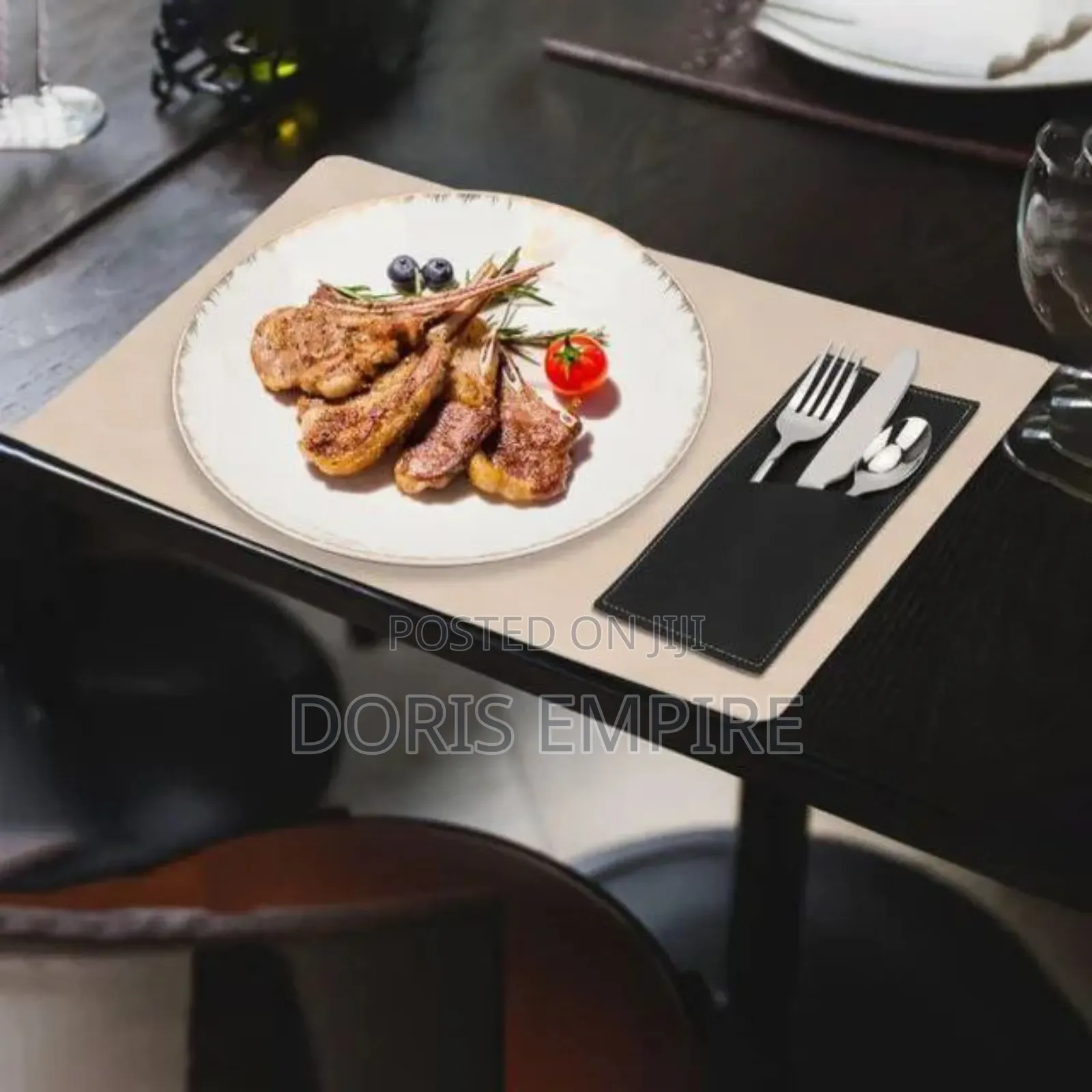 Qaulity Leather Cutlery Pouch Available