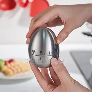 Qaulity Stainless Steel Egg Shaped Kitchen Timer
