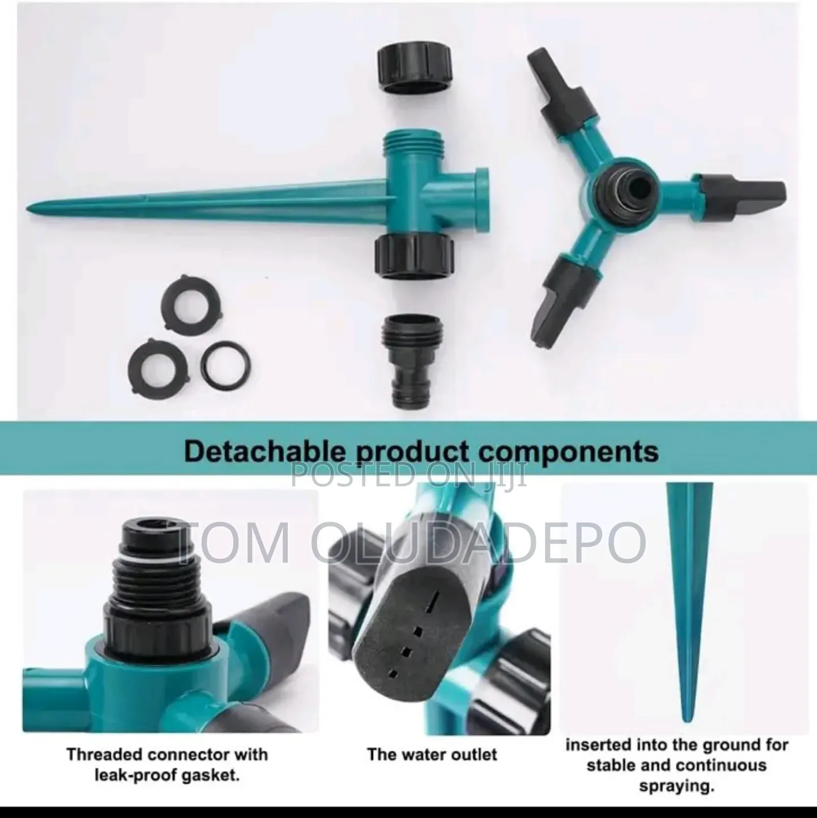 Automatic 360° Rotation Garden Sprinklers