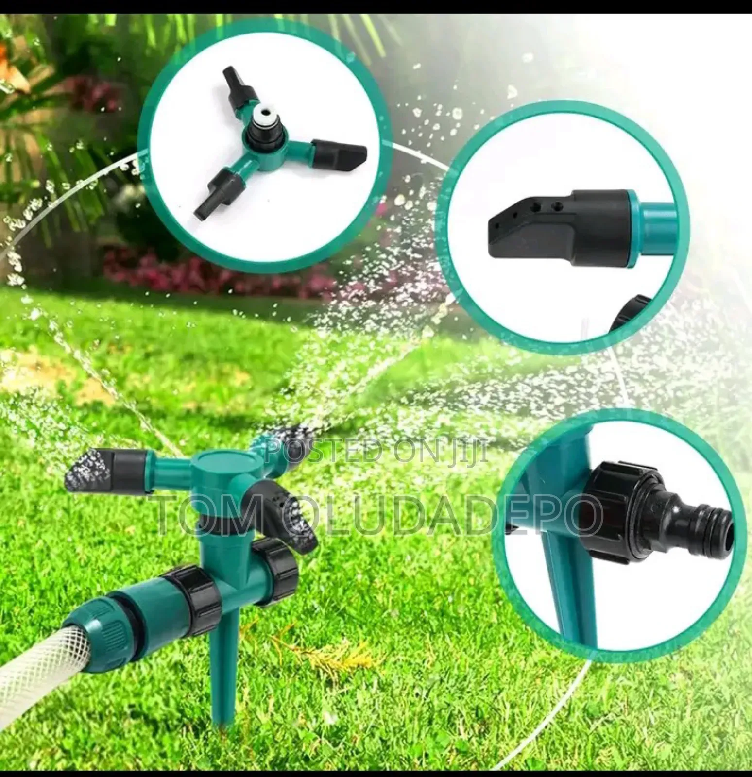 Automatic 360° Rotation Garden Sprinklers