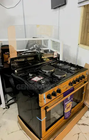 Two Oven Plates Maxi 60*90 {4+2} Burner Gas Cooker Wood