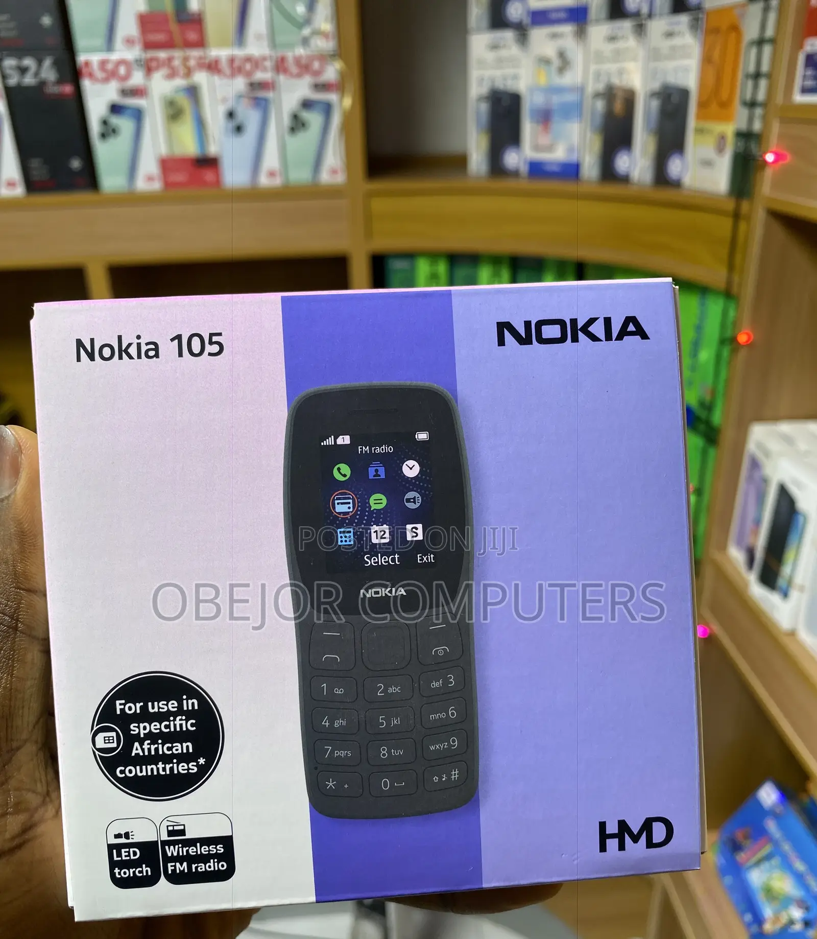 New Nokia 105 Black