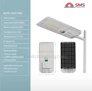SMS Solar Street Light( Mate Light PRO )