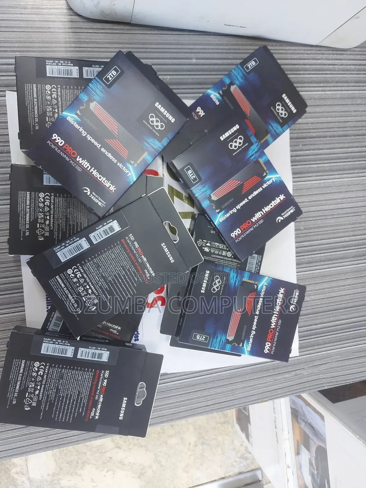 Samsung 990 Pro W/Heatsink 2tb