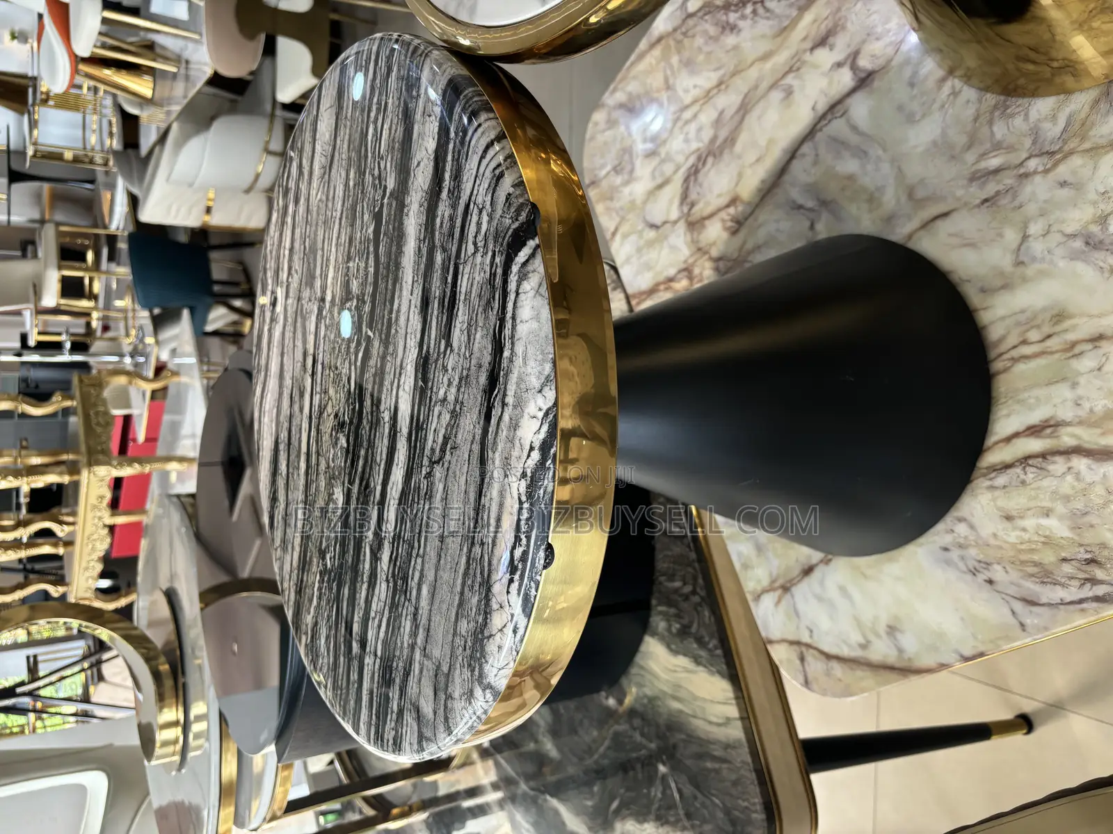 Marble Side Stool