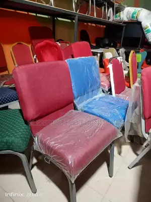 Church Chair Red and Blue Color Is Avaliable