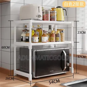 Double Layers Microwave Rack