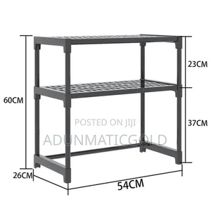 Double Layers Microwave Rack