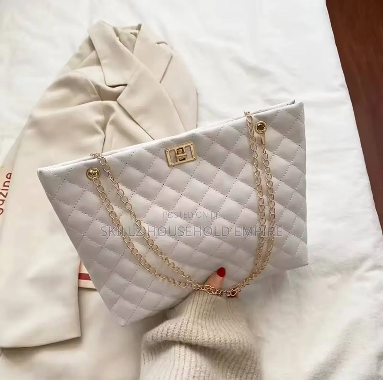 Leather Tote Bag