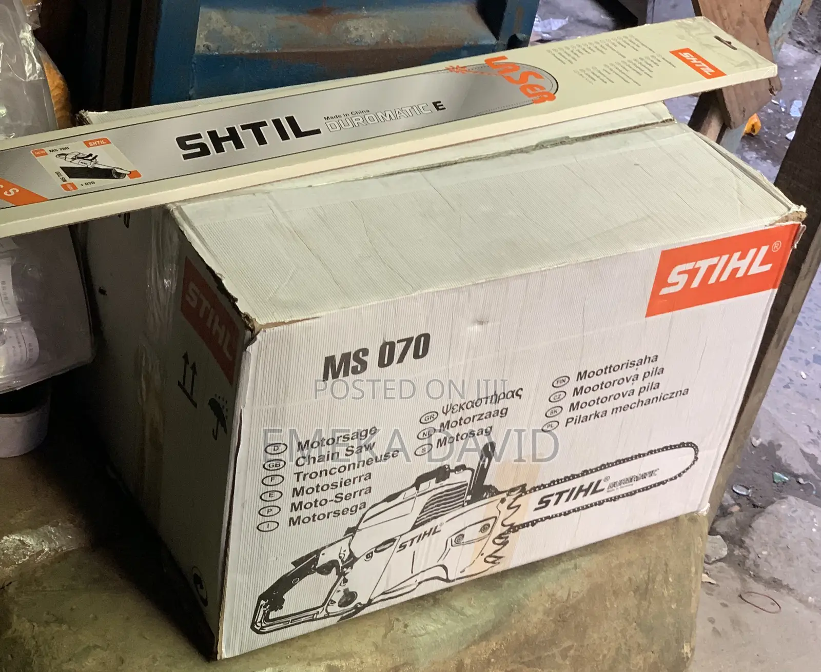 Stihl Tree/Wood Cutting Machine Ms070