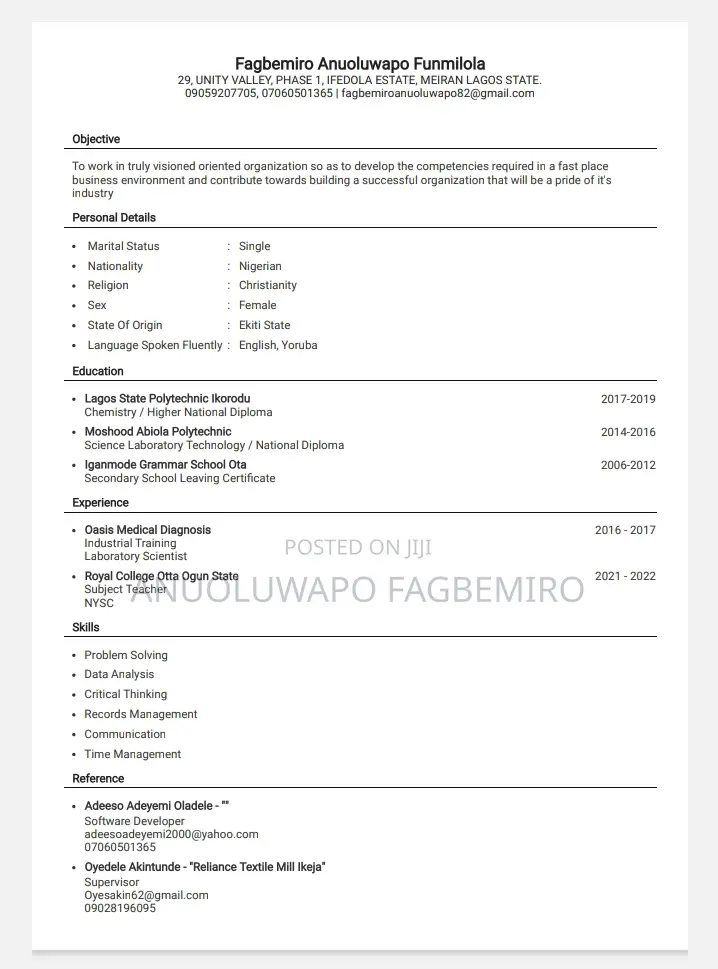Sales Representative