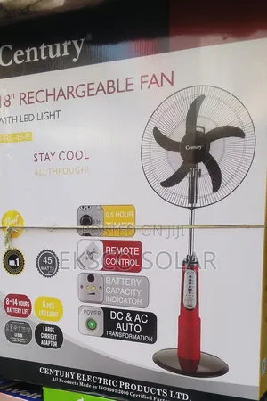 Century Rechargeable Standing Fan 18inches AC/DC