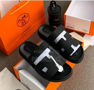 High Quality Hermes Cross Slippers
