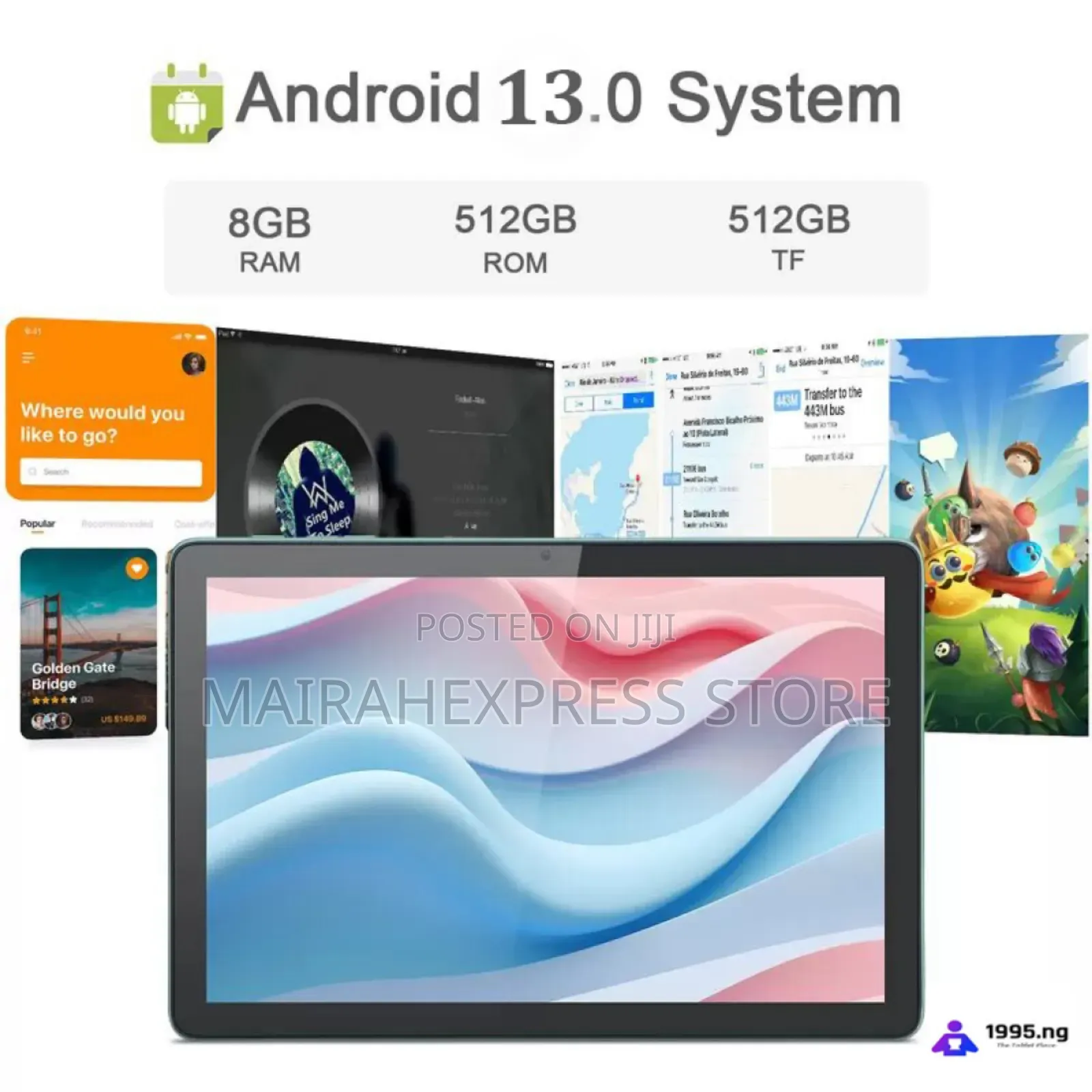 New C idea CM8800 Plus 512 GB Green