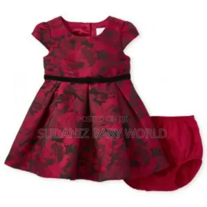 The Children's Place Damask Christmas Dress