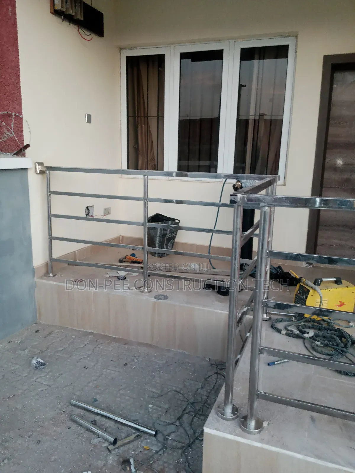 Square Pipe Handrail
