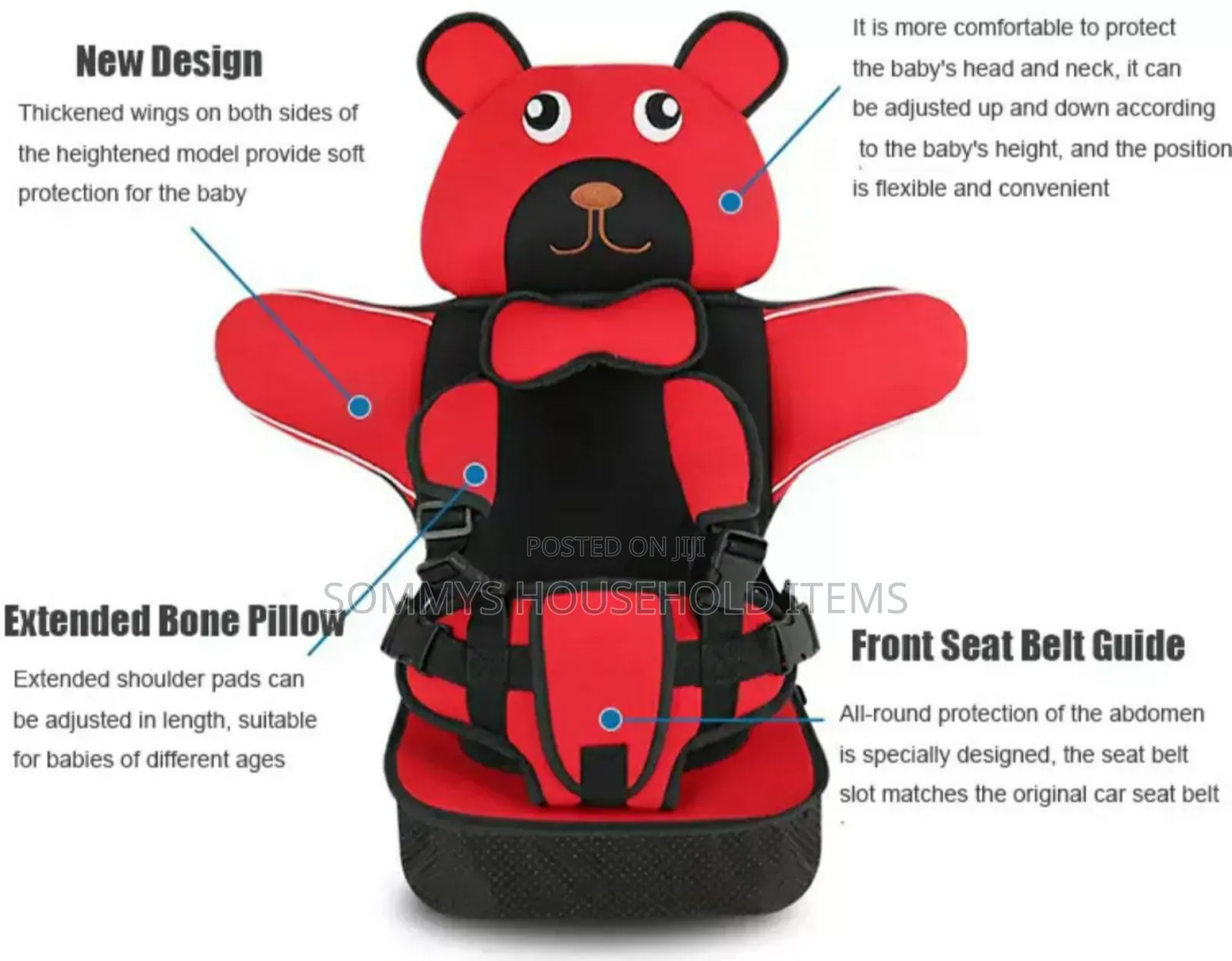 Baby Safety Car Seat Belt
