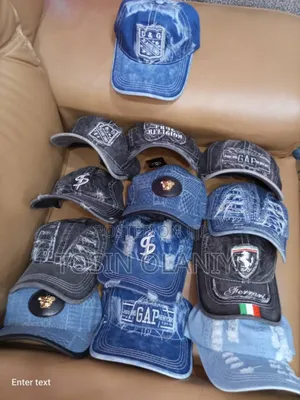 Denim Face Cap