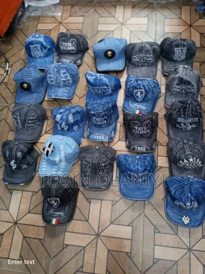 Denim Face Cap