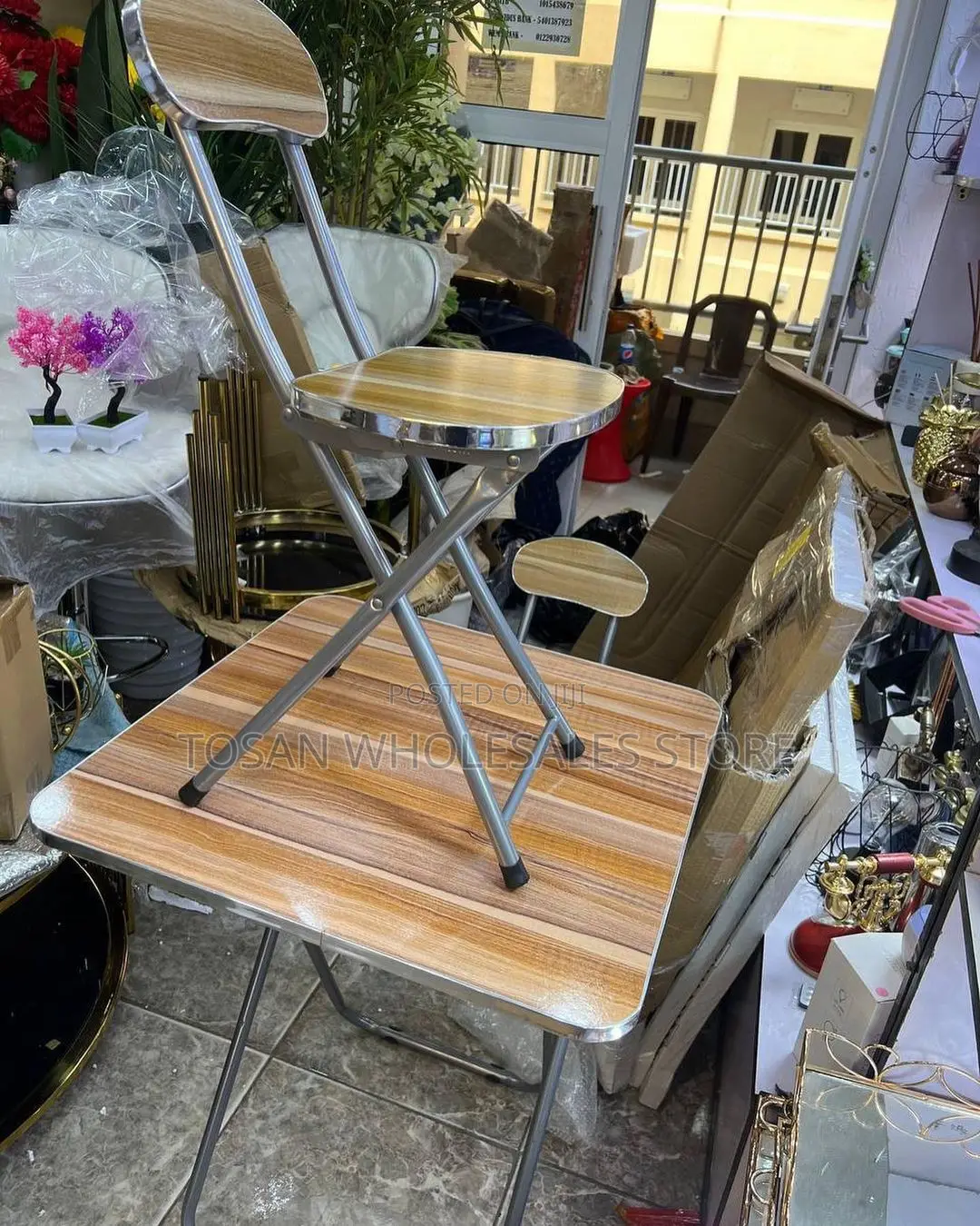 Foldable Table and Chair