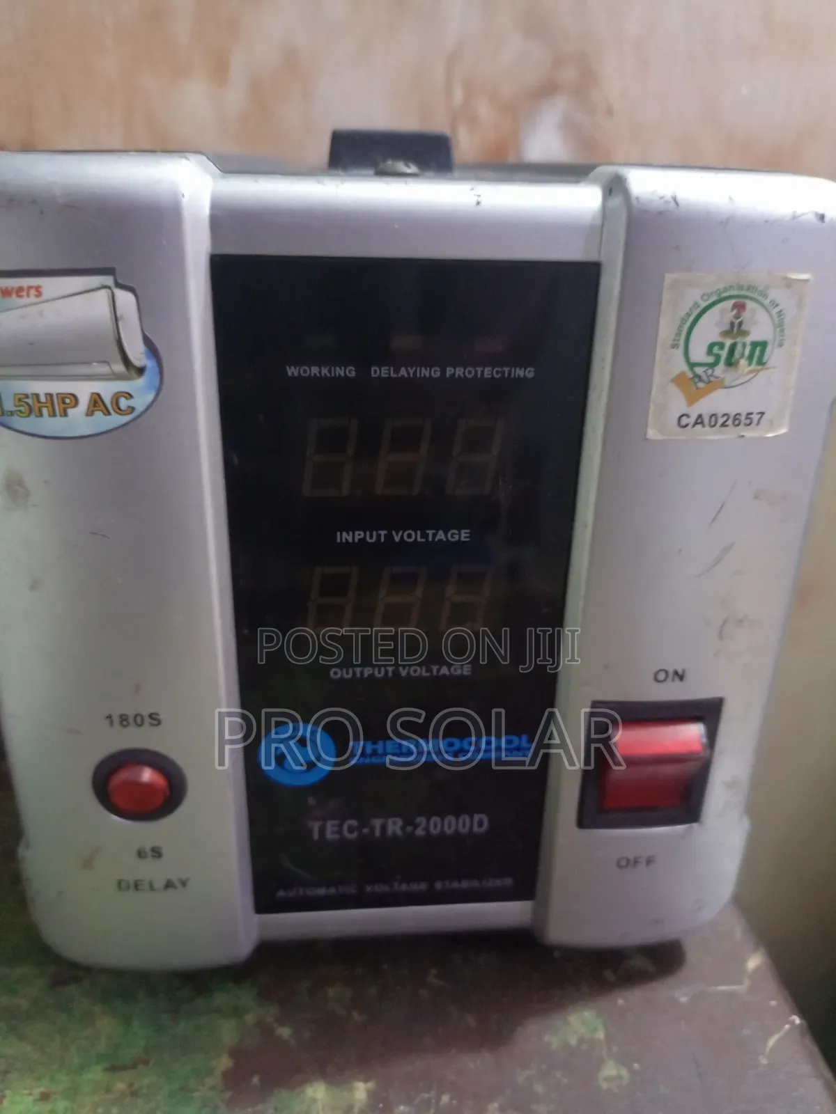 Thermocool Stabilizer 2KVA Digital