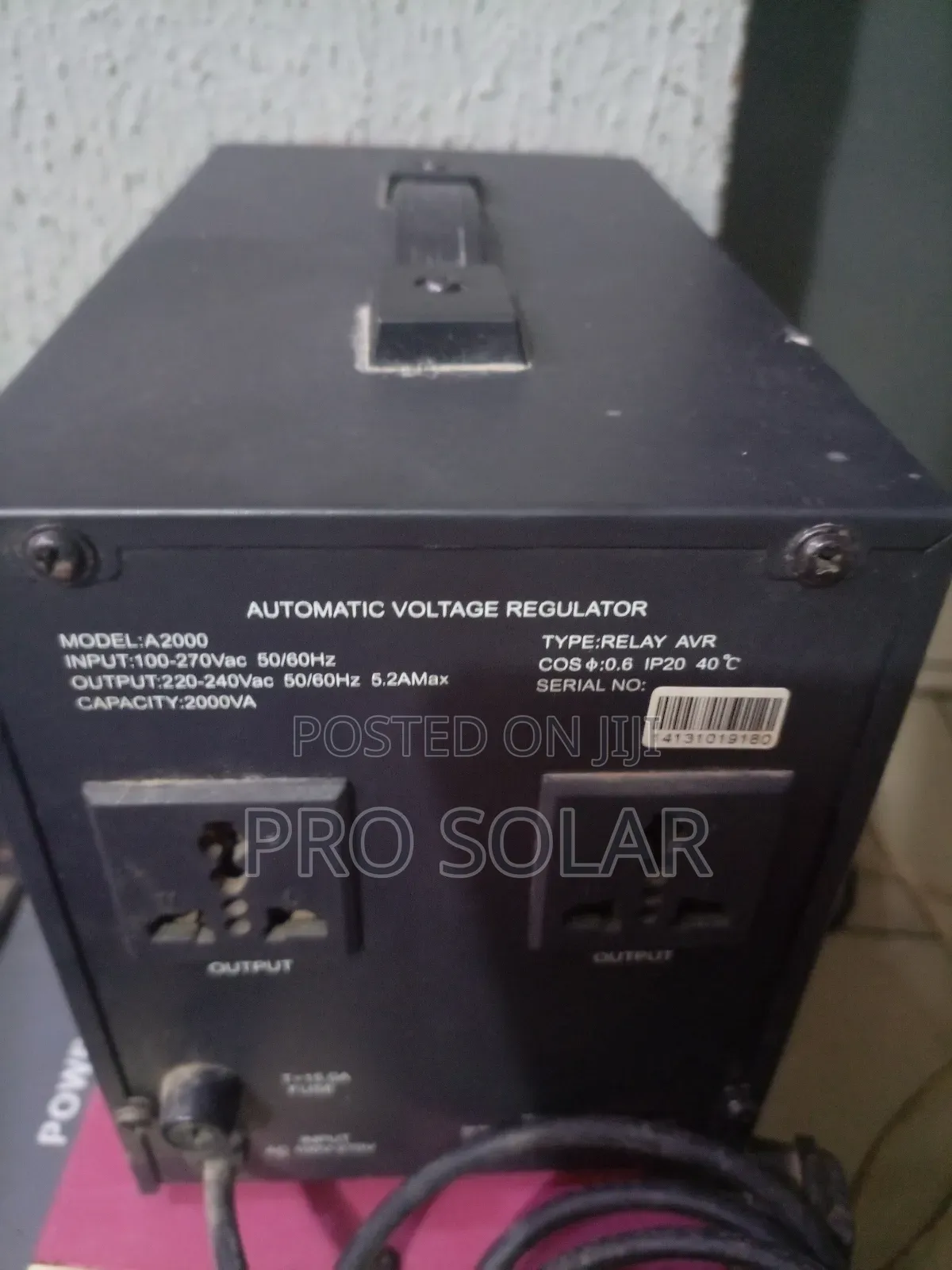Mercury Stabilizer 2KVA