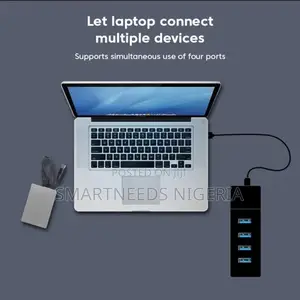 High Speed 4 Port USB 3.0 Multi HUB Splitter Expansion USB